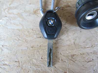 BMW ECU, DME, Ignition, Physical Lock and Key Set 12147561684 2006-2008 (E85) Z48
